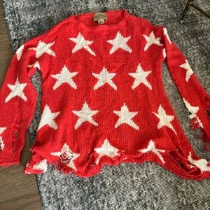 Wildfox Seeing Stars Sweater Revolve Celebrity XS